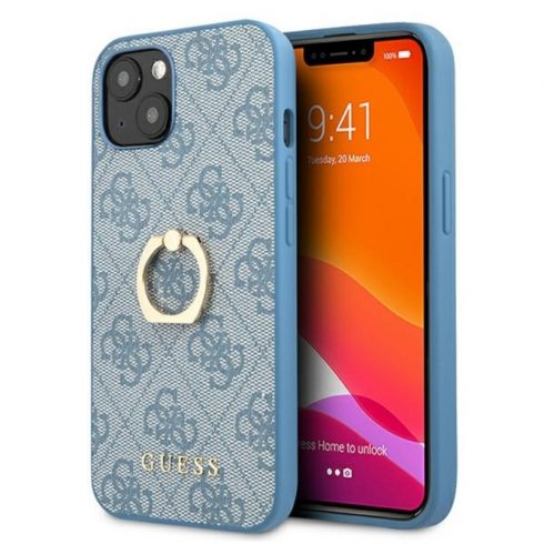 Guess 4G Ring Case - Maska za iPhone 13 mini (plava)