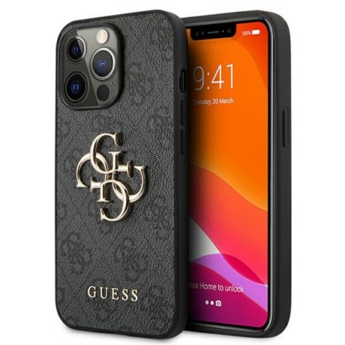 Guess 4G Big Metal Logo - Futrola za iPhone 13 Pro (siva)