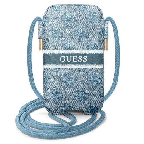 Guess 4G Printed Stripe Pouch - torba za pametni telefon S/M (plava)