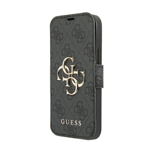 Guess Booktype 4G Big Metal Logo - Futrola za iPhone 13 Pro (siva)