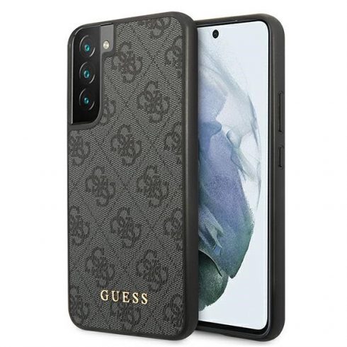 Guess 4G metalni zlatni logo - Samsung Galaxy S22 (siva)