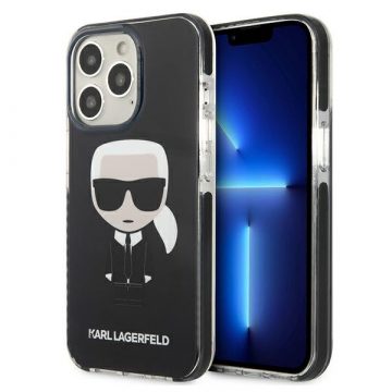 Karl Lagerfeld Fullbody Ikonik - Etui iPhone 13 Pro (crni)