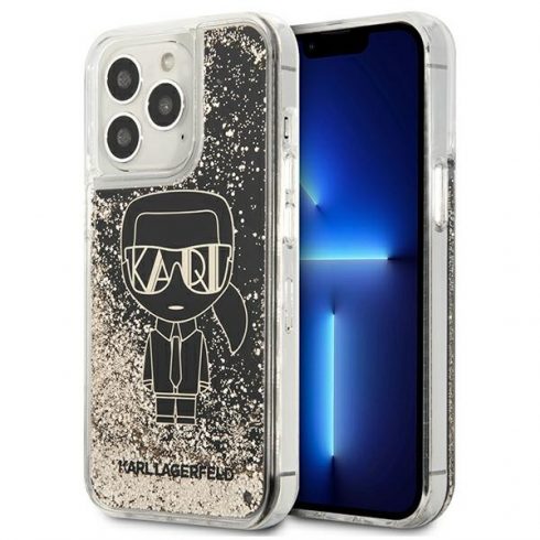 Karl Lagerfeld Liquid Glitter Gatsby - Maska za iPhone 13 Pro