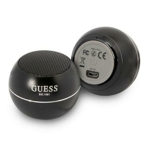 Guess Mini Bluetooth zvučnik 3W 4H (crni)