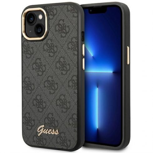 Guess 4G Metal Camera Outline Case - Futrola za iPhone 14 Plus (crna)