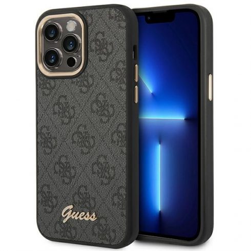 Guess 4G Metal Camera Outline Case - Futrola za iPhone 14 Pro Max (crna)