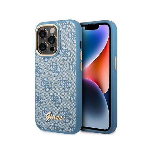 Guess 4G Metal Camera Outline Case - Futrola za iPhone 14 Pro (plava)