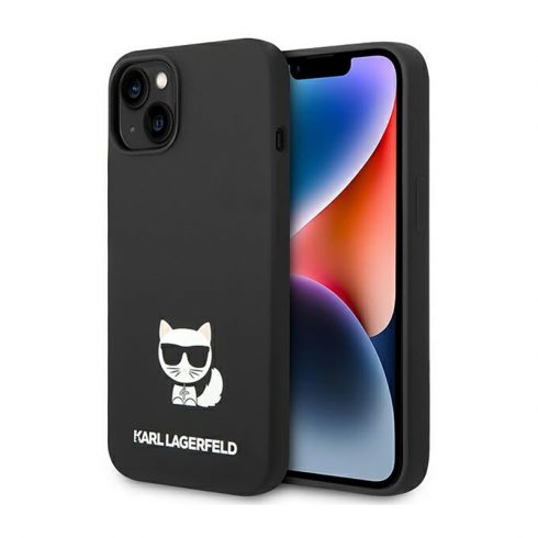 Karl Lagerfeld Choupette Body - Maska za iPhone 14 (crna)