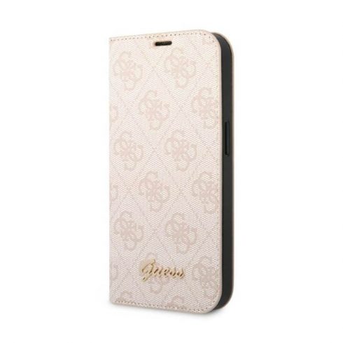 Guess 4G Metal Camera Outline Booktype Case - Futrola za iPhone 14 (roza)