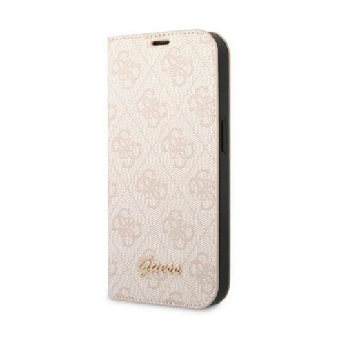 Guess 4G Metal Camera Outline Booktype Case - Futrola za iPhone 14 Plus (roza)