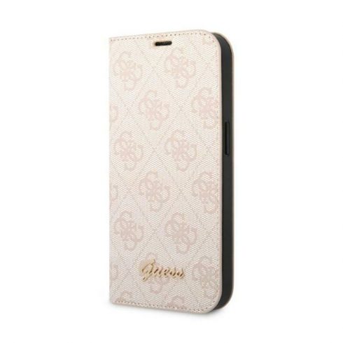 Guess 4G Metal Camera Outline Booktype Case - Futrola za iPhone 14 Pro (roza)