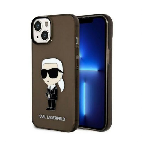 Karl Lagerfeld IML NFT Ikonik - Maska za iPhone 14 Plus (crna)