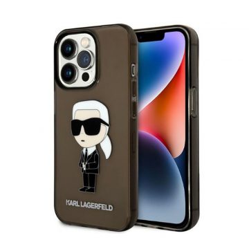   Karl Lagerfeld IML NFT Ikonik - Maska za iPhone 14 Pro (crna)