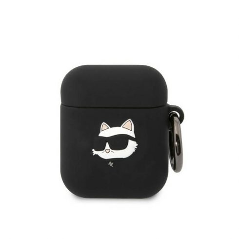 Karl Lagerfeld Silicone NFT Choupette Head 3D - AirPods 1/2 gen futrola (crna)