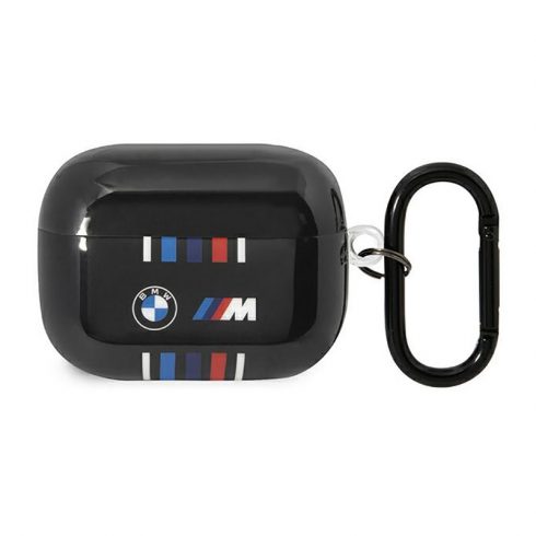 BMW Multiple Colored Lines - torbica za Apple AirPods Pro (crna)