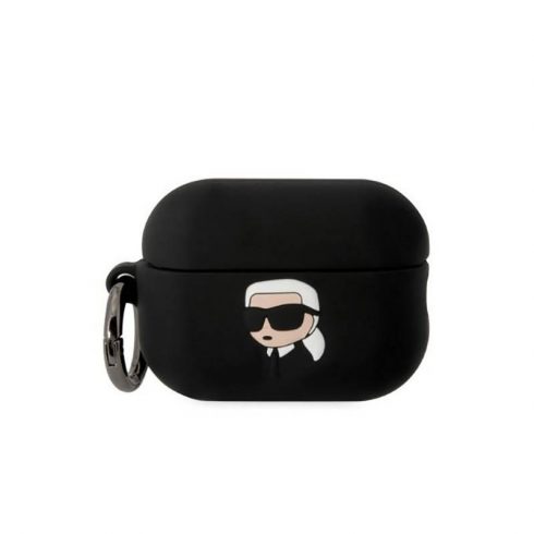 Karl Lagerfeld Silikonska NFT Karl Head 3D - AirPods Pro 2 Case (crna)