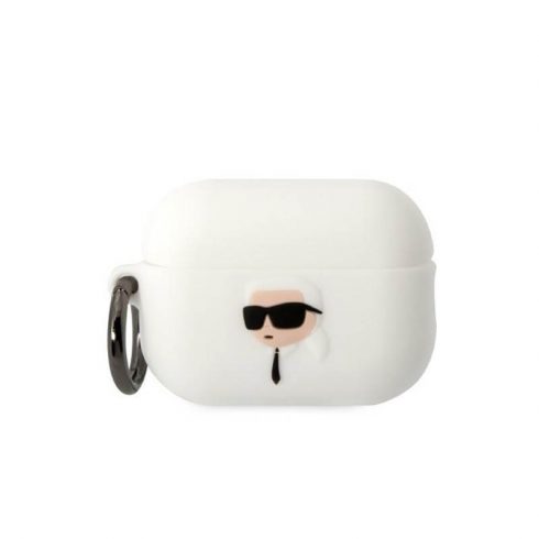 Karl Lagerfeld Silikonska NFT Karl Head 3D - AirPods Pro 2 Case (bijela)