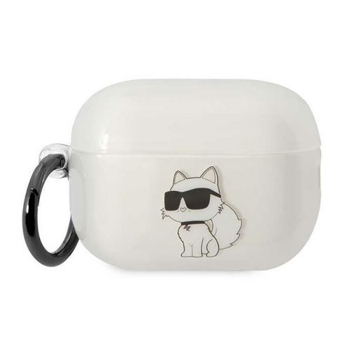 Karl Lagerfeld NFT Ikonik Choupette Head - torbica za Apple AirPods Pro 2 (prozirna)