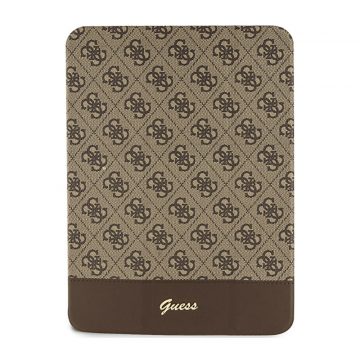   Guess 4G Stripe Allover - Futrola za iPad 10.9" (2022) (smeđa)