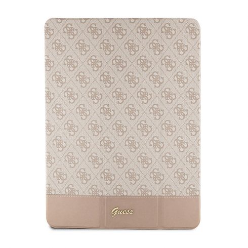 Guess 4G Stripe Allover - Futrola za iPad 10.9" (2022) (roza)