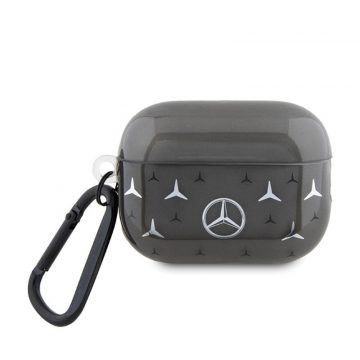 Mercedes Large Star Pattern - AirPods Pro 2 Case (crna)