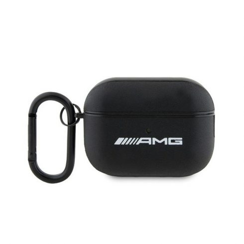 AMG kožni veliki logotip - torbica za AirPods Pro 2 (crna)