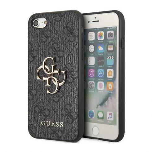 Guess 4G Big Metal Logo - Futrola za iPhone SE (2022/2020) / 8 / 7 (siva)