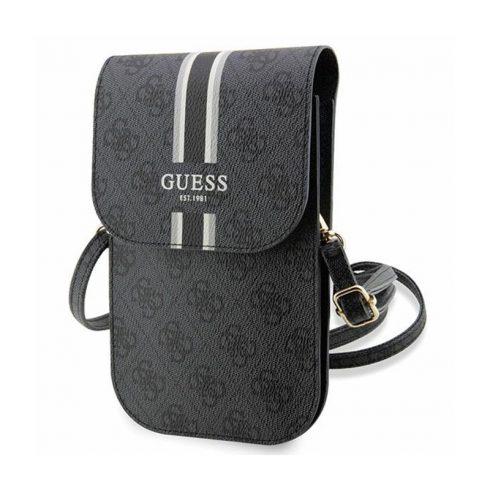 Guess 4G Stripes - torba za telefon preko ramena (crna)