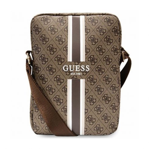 Guess 4G Stripes torba za tablet - 10" torba za tablet (smeđa)