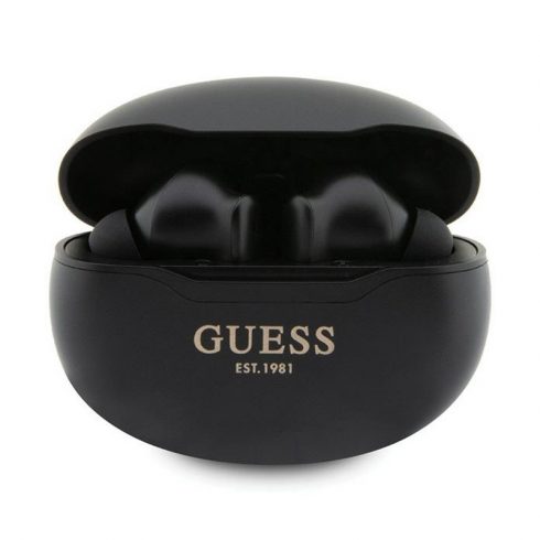 Guess True Wireless Classic EST BT5.3 - TWS slušalice + torbica za punjenje (crna)