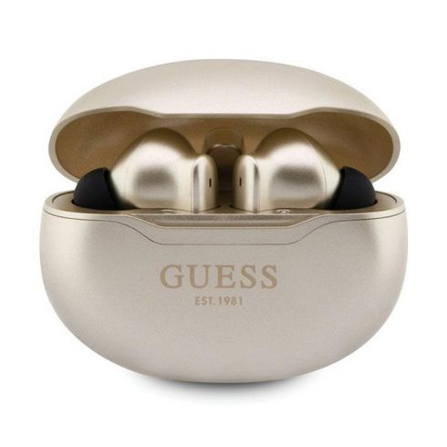 Guess True Wireless Classic EST BT5.3 - TWS slušalice + torbica za punjenje (zlatna)