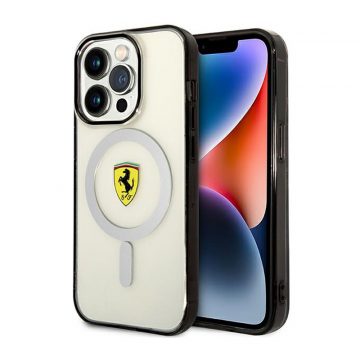   Ferrari Outline Magsafe - Maska za iPhone 14 Pro Max (prozirna)