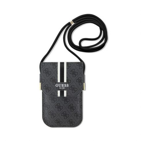 Guess 4G Stripes - torba za telefon preko ramena (crna)