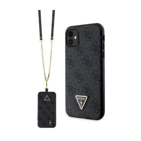 Guess Crossbody 4G Metalni Logo - iPhone 11 Case (crna)