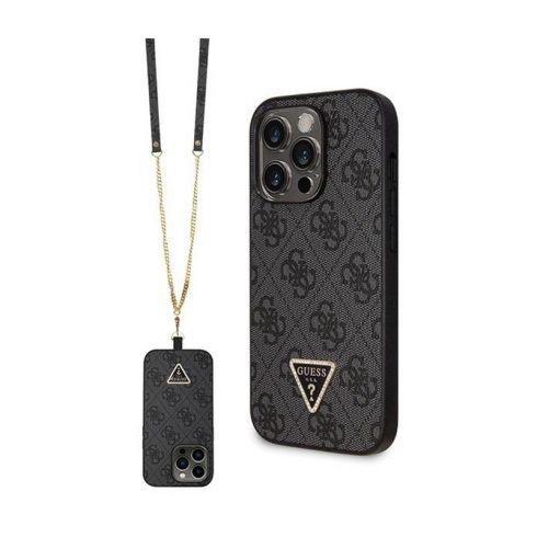 Guess Crossbody 4G Metalni Logo - iPhone 14 Pro Case (crna)