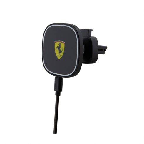 Ferrari MagSafe Collection - Magnetski auto držač s 15W bežičnim punjenjem (crni)