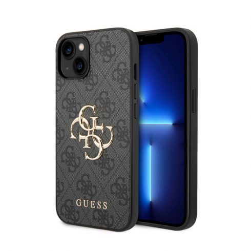 Guess 4G Big Metal Logo - Futrola za iPhone 15 (siva)