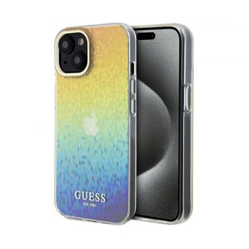   Guess IML Faceted Mirror Disco Iridescent - maska ​​za iPhone 14 (Iridescent)