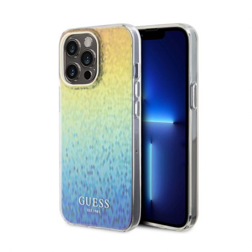 Guess IML Faceted Mirror Disco Iridescent - maska ​​za iPhone 15 Pro Max (Iridescent)