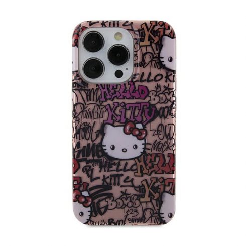 Hello Kitty IML Tags Graffiti - maska ​​za iPhone 11 (roza)