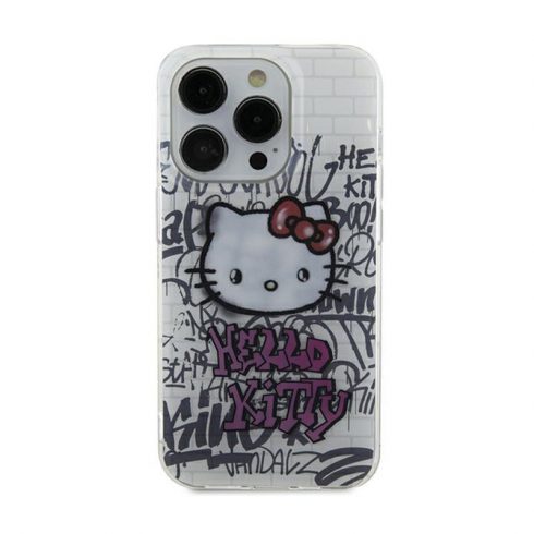 Hello Kitty IML Kitty On Bricks Graffiti - iPhone 11 Case (bijela)