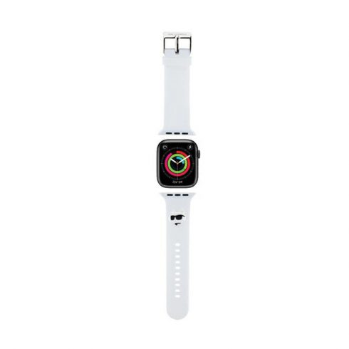 Karl Lagerfeld 3D Rubber Choupette Head NFT - remen za Apple Watch 38/40/41 mm (bijeli)