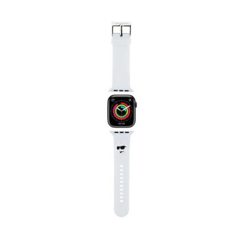 Karl Lagerfeld 3D Rubber Choupette Head NFT - remen za Apple Watch 42/44/45/49 mm (bijeli)