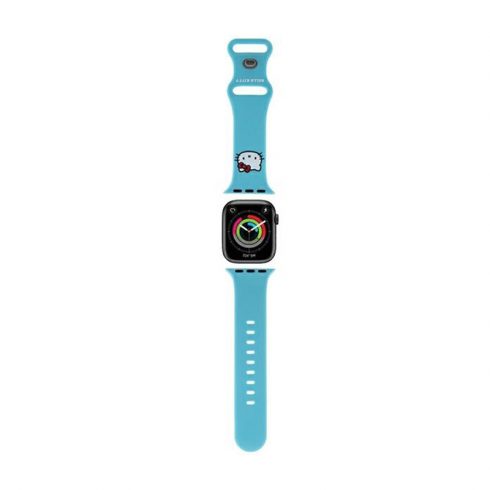 Hello Kitty Silicone Kitty Head - remen za Apple Watch 38/40/41 mm (plavi)