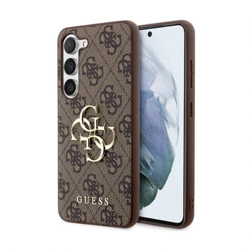 Guess 4G Big Metal Logo - Samsung Galaxy S23 FE Case (smeđa)