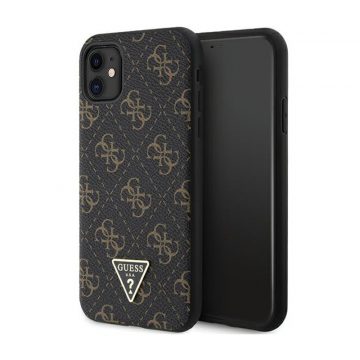 Guess 4G Triangle Metal Logo - Futrola za iPhone 11 (crna)