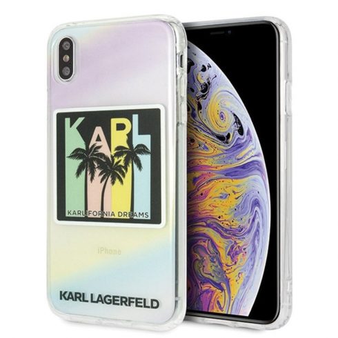 Karl Lagerfeld Kalifornia Dreams palms Case za iPhone Xs Max