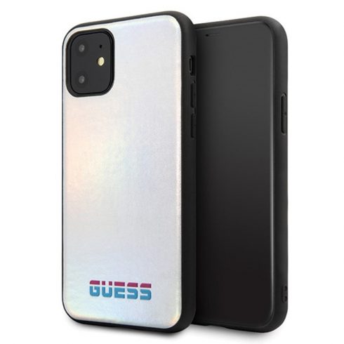 Guess Iridescent - Maska za iPhone 11 Pro Max (srebrna)