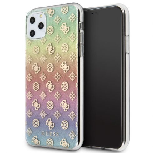 Guess 4G Peony Electroplated Peony - Maska za iPhone 11 Pro Max (Rainbow)