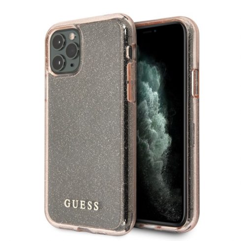 Guess Glitter Case iPhone 11 Pro (roza)